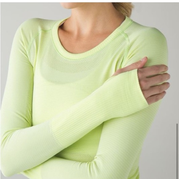 Lululemon Swiftly Tech Long Sleeve 2.0 Dew Green / Neo Mint - Picture 4 of 11